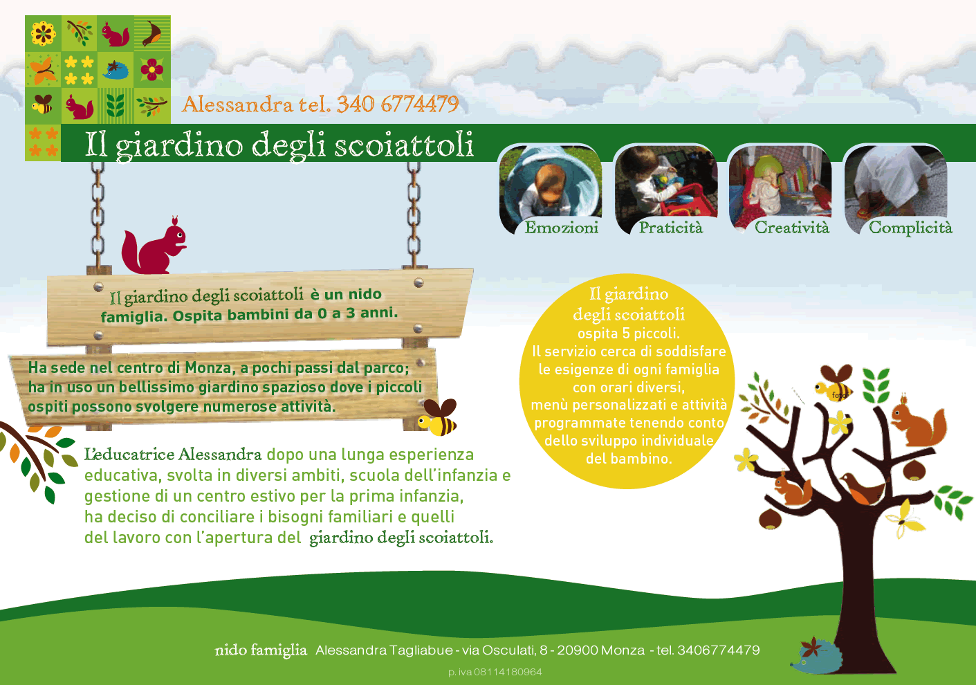 il giardino degli scoiattoli